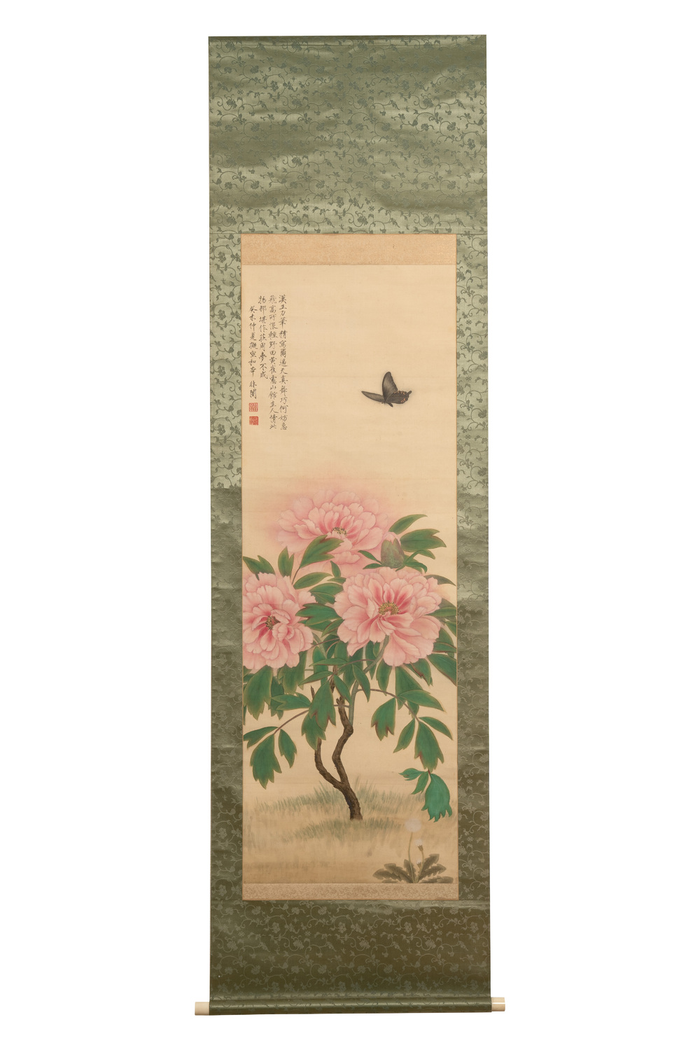 Yu Fei'an 于非闇 (1889-1959): 'Peony and butterfly', ink and colour on paper
