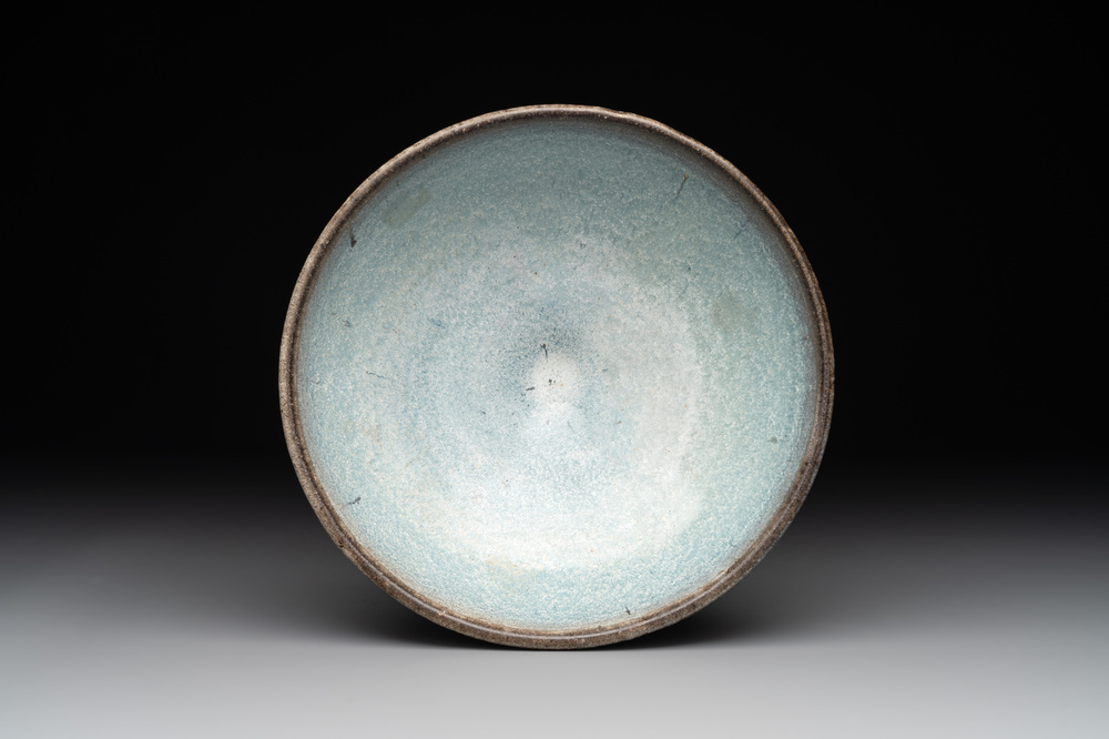 A Chinese junyao bowl, Yuan/Ming