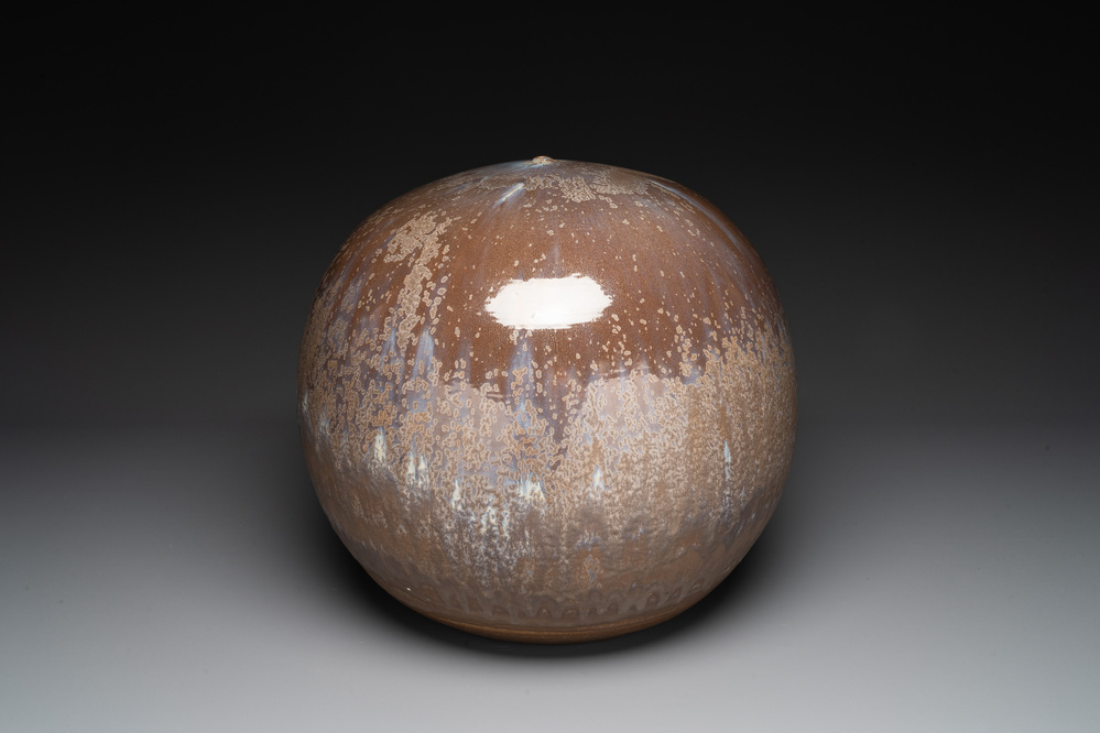 Antonio Alberto Lampecco (1932-2019): a rare large spherical vase, marked