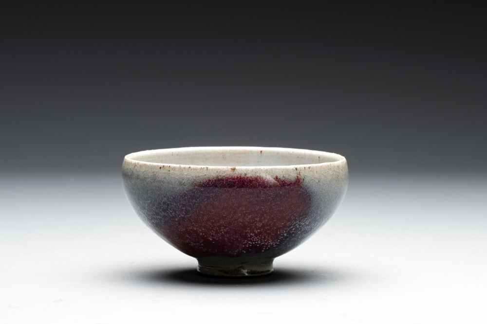 A Chinese junyao purple-splashed bowl, Ming or later
