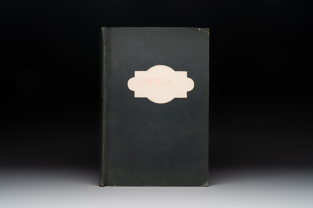 A photo album with sights and landmarks in China by staff of the Belgian Embassy, 20th C.