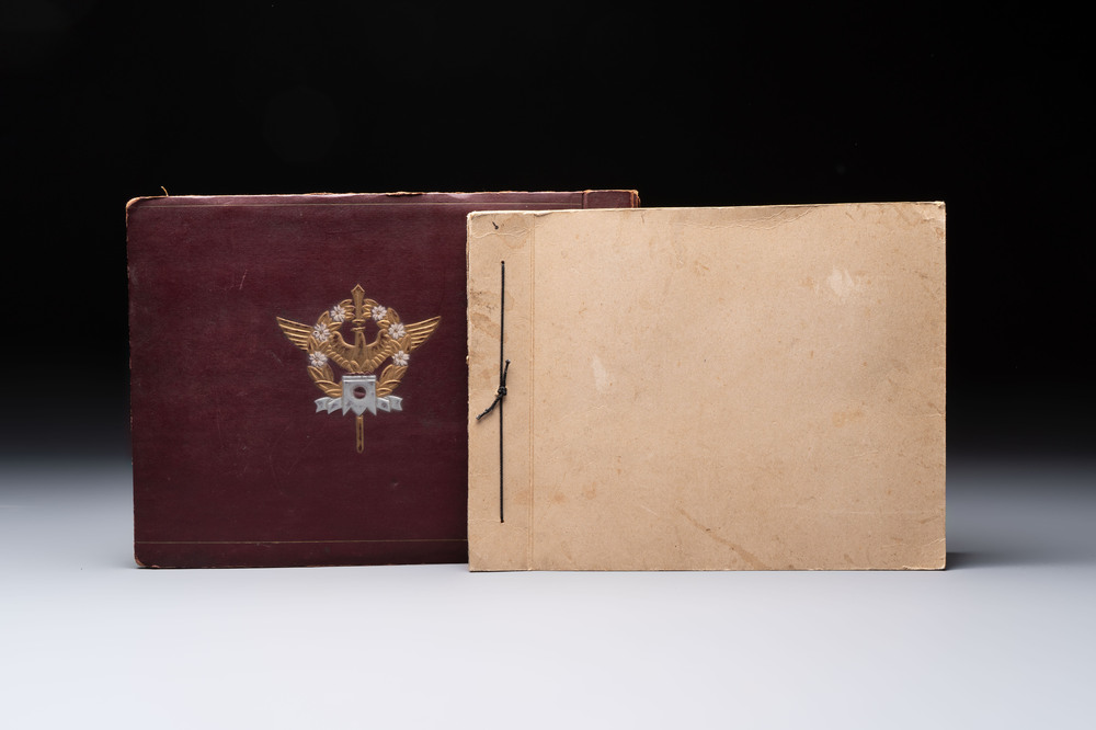 Two photo albums on the Japanese naval landing force in Shanghai, Wuhan and Southern China, 1936-1938