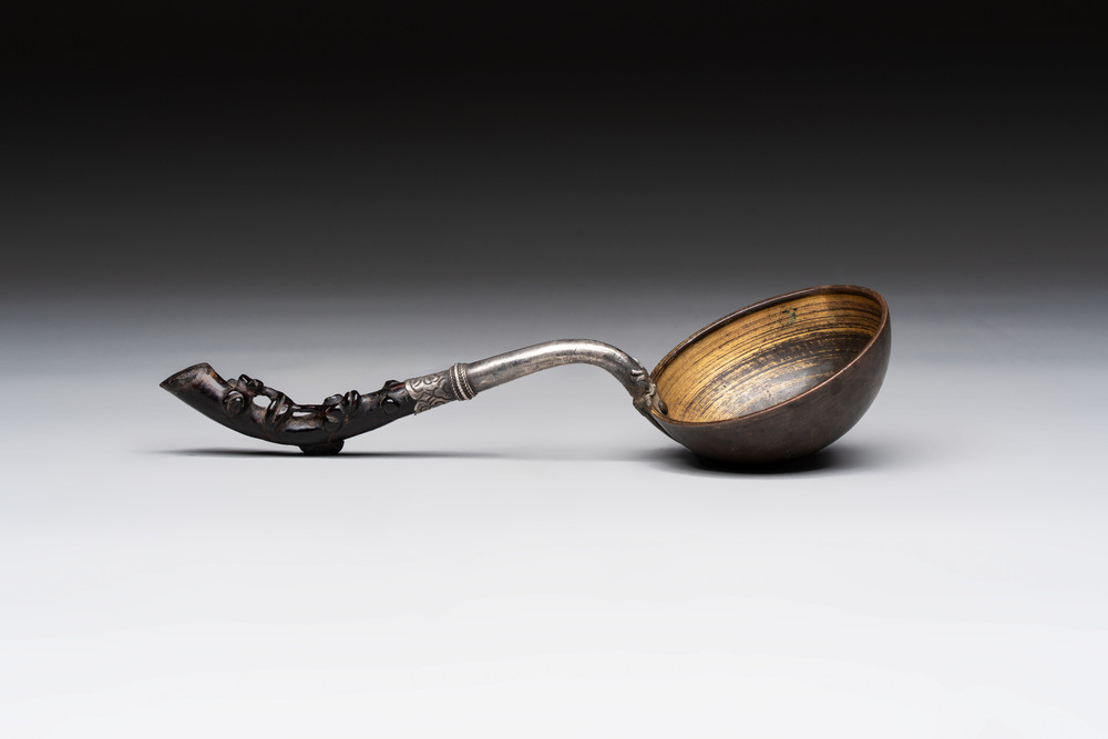 A ceremonial opium spoon, Laos/Vietnam, early 19th C.