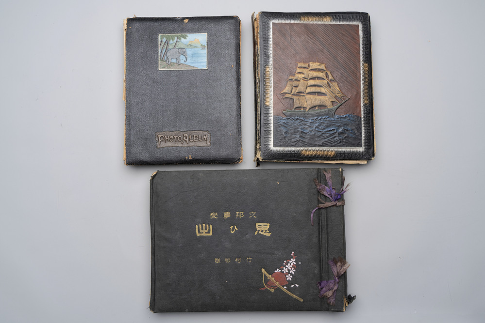 Three photo albums on the Imperial Japanese Army, Second Sino-Japanese War, 1937-1945
