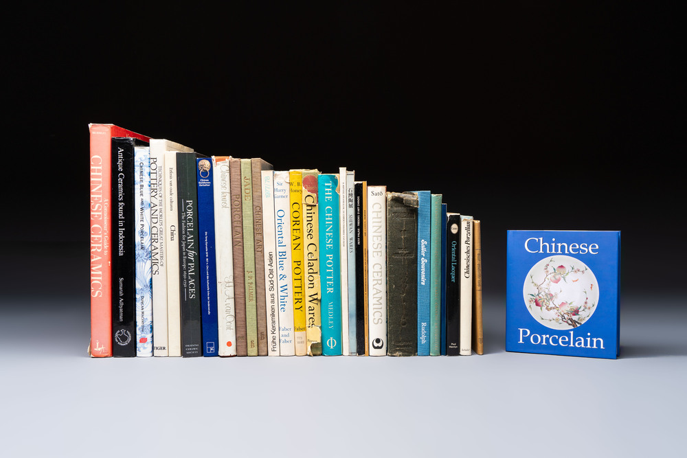 A varied collection of 29 books on Asian Arts, 20th C.