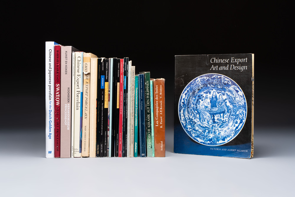 A varied collection of 15 books and 12 auction catalogues on Chinese arts,  1966-2022