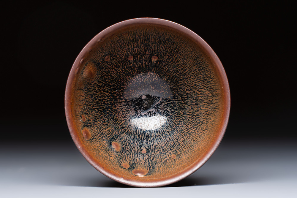 A Chinese Jian 'Hare Fur' tea bowl, Song