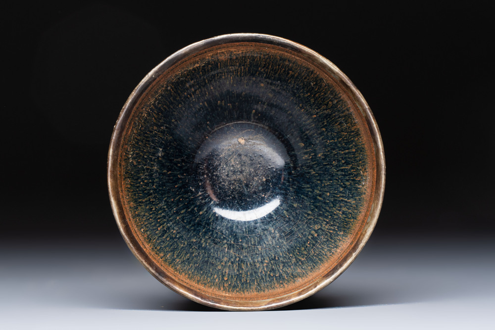 A Chinese Jian 'Hare Fur' tea bowl, Song