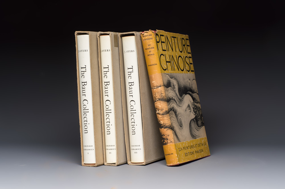 The Baur Collection: Chinese Ceramics, three volumes, by John Ayers, and W. Cohn: Peinture Chinoise, 1948-1969