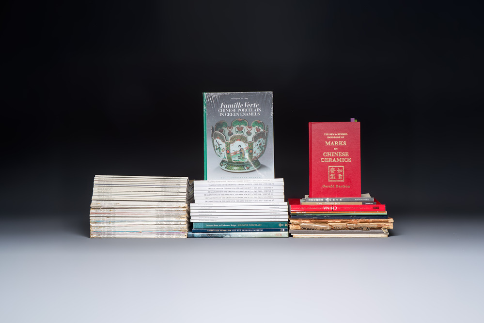 81 publications on Asian art, incl. Transactions of the Oriental Ceramic Society, 1922-2022