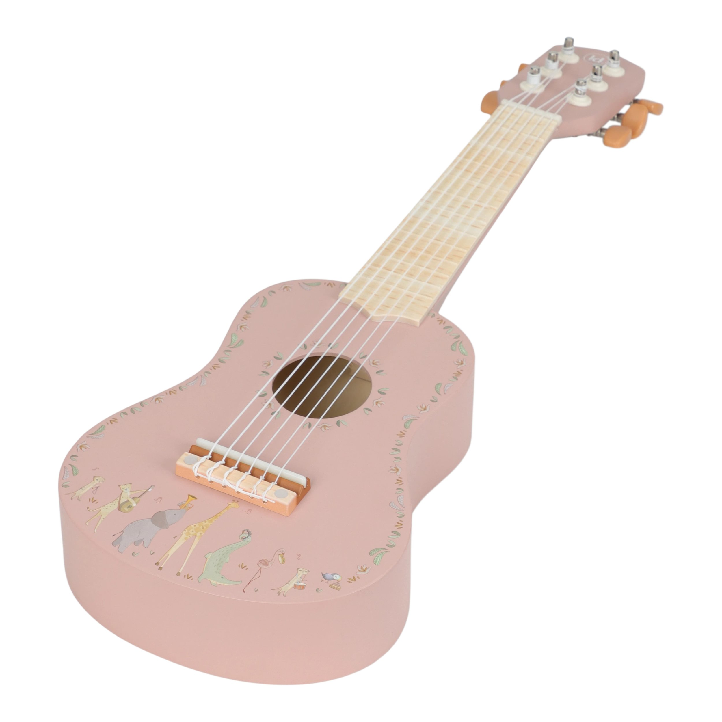 Gitara drevená Pink Safari Friends