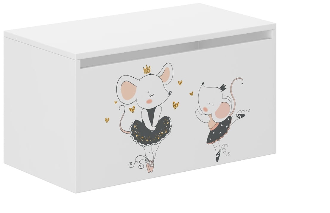 Drevený box na hračky, MOUSE