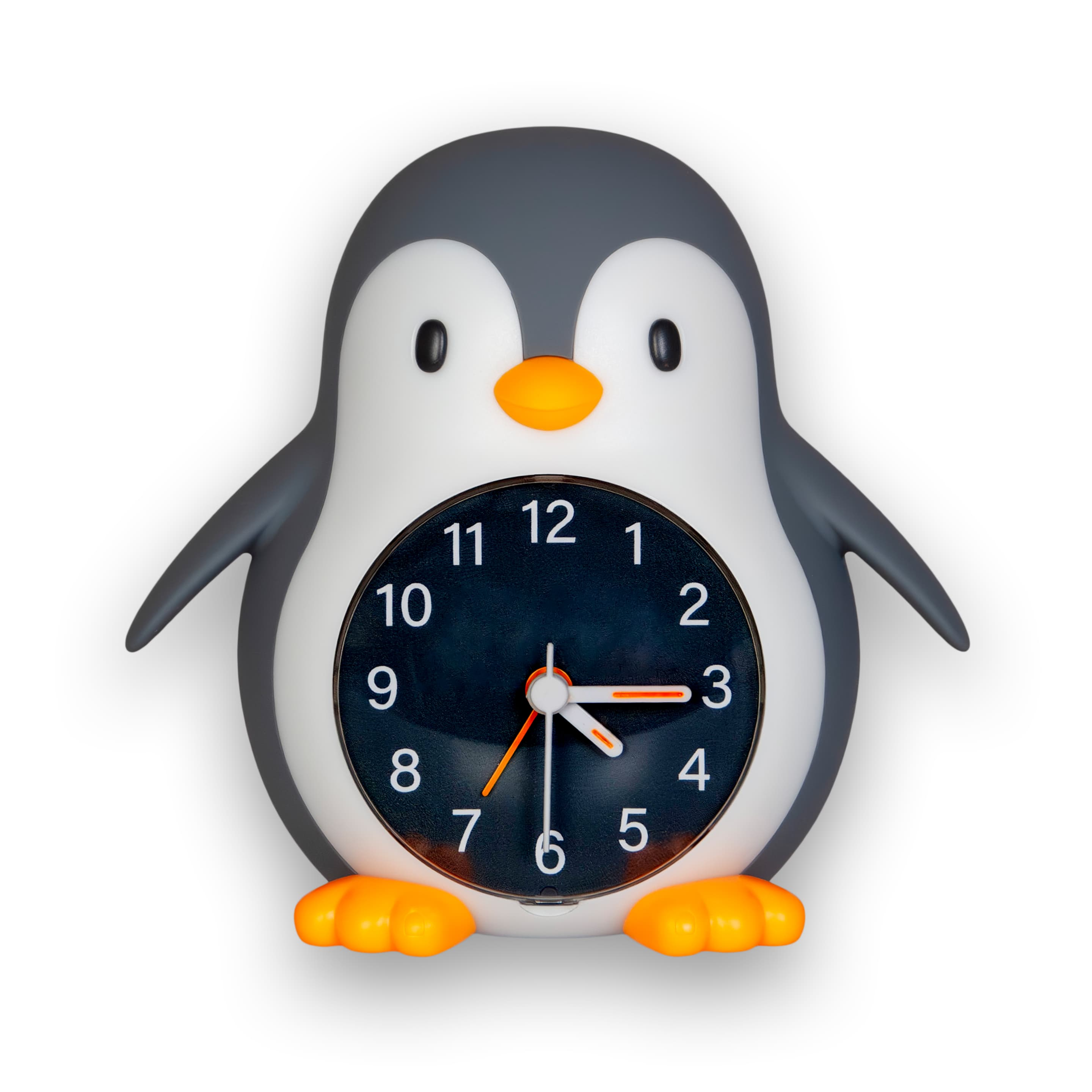 Nočné svetlo s budíkom Poppy Penguin