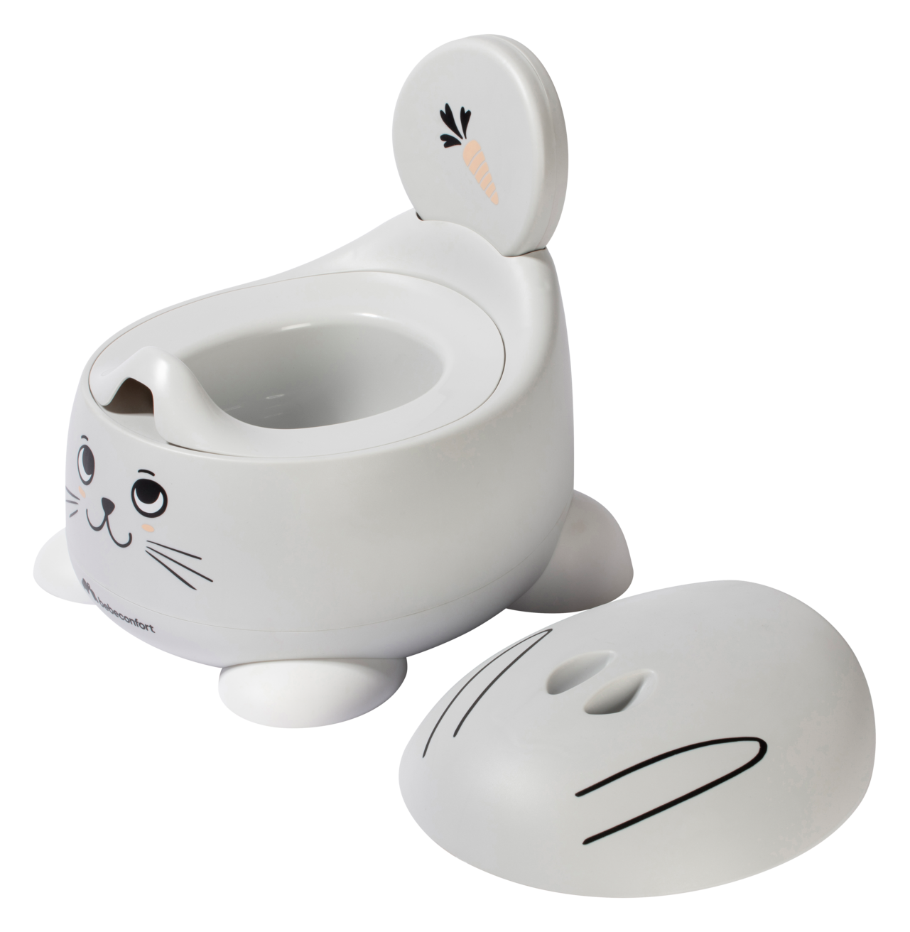 Nočník Comfort králik Grey