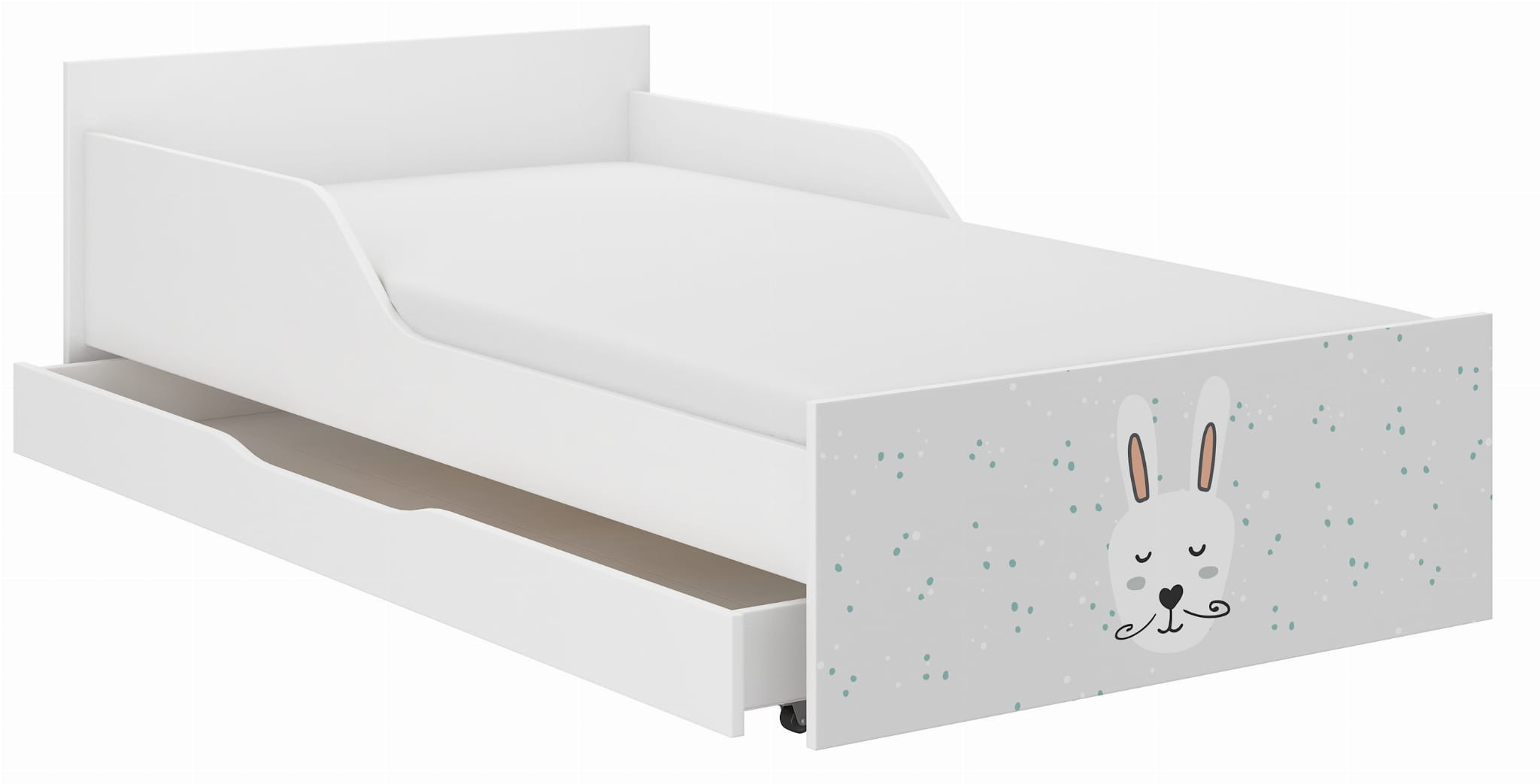 Detská posteľ PUFI 180x90 cm, BUNNY