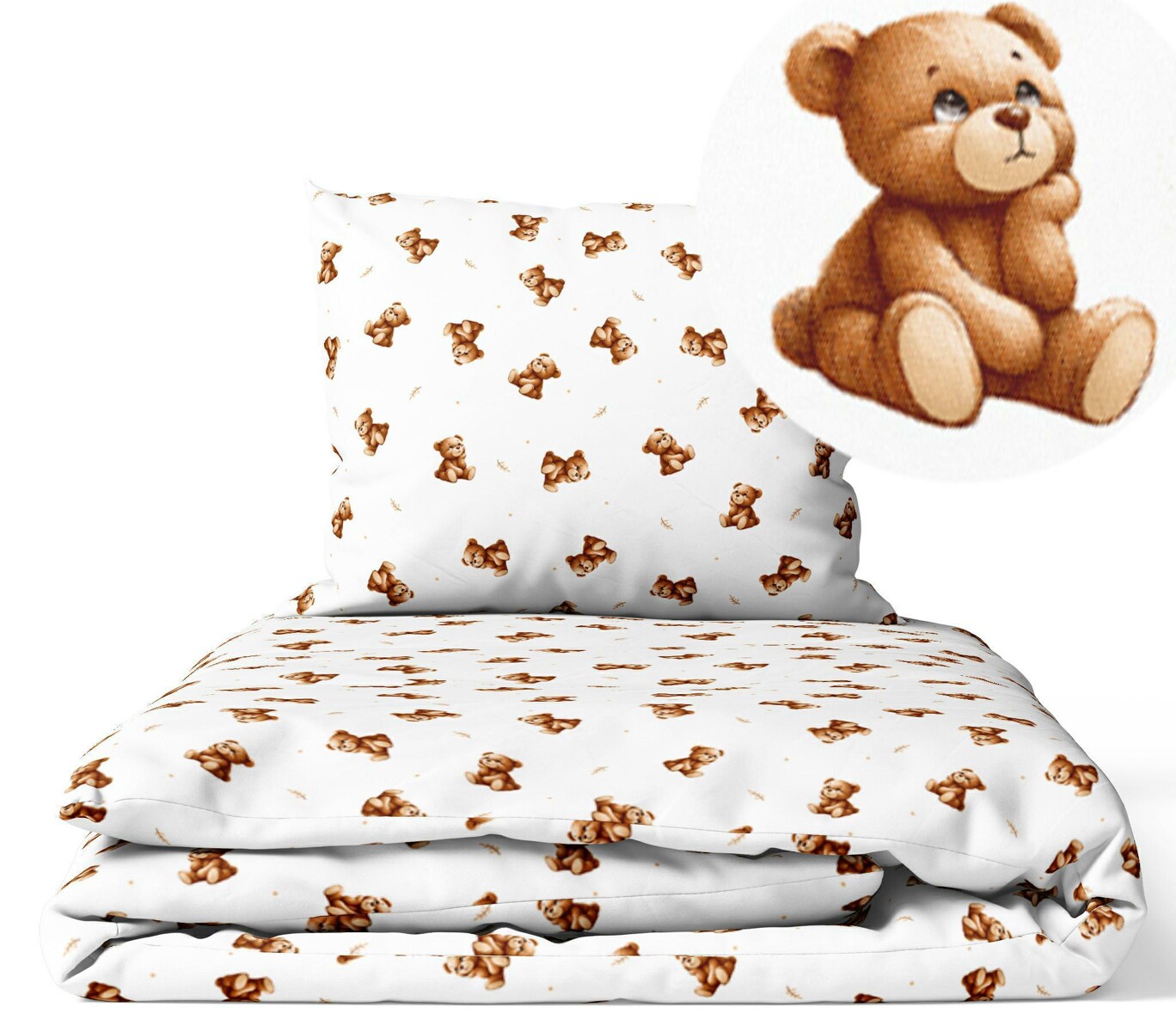 Ankras 2-dielne obliečky, Zamyslený macko