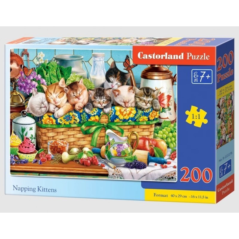 Puzzle Mačiatka 200 ks
