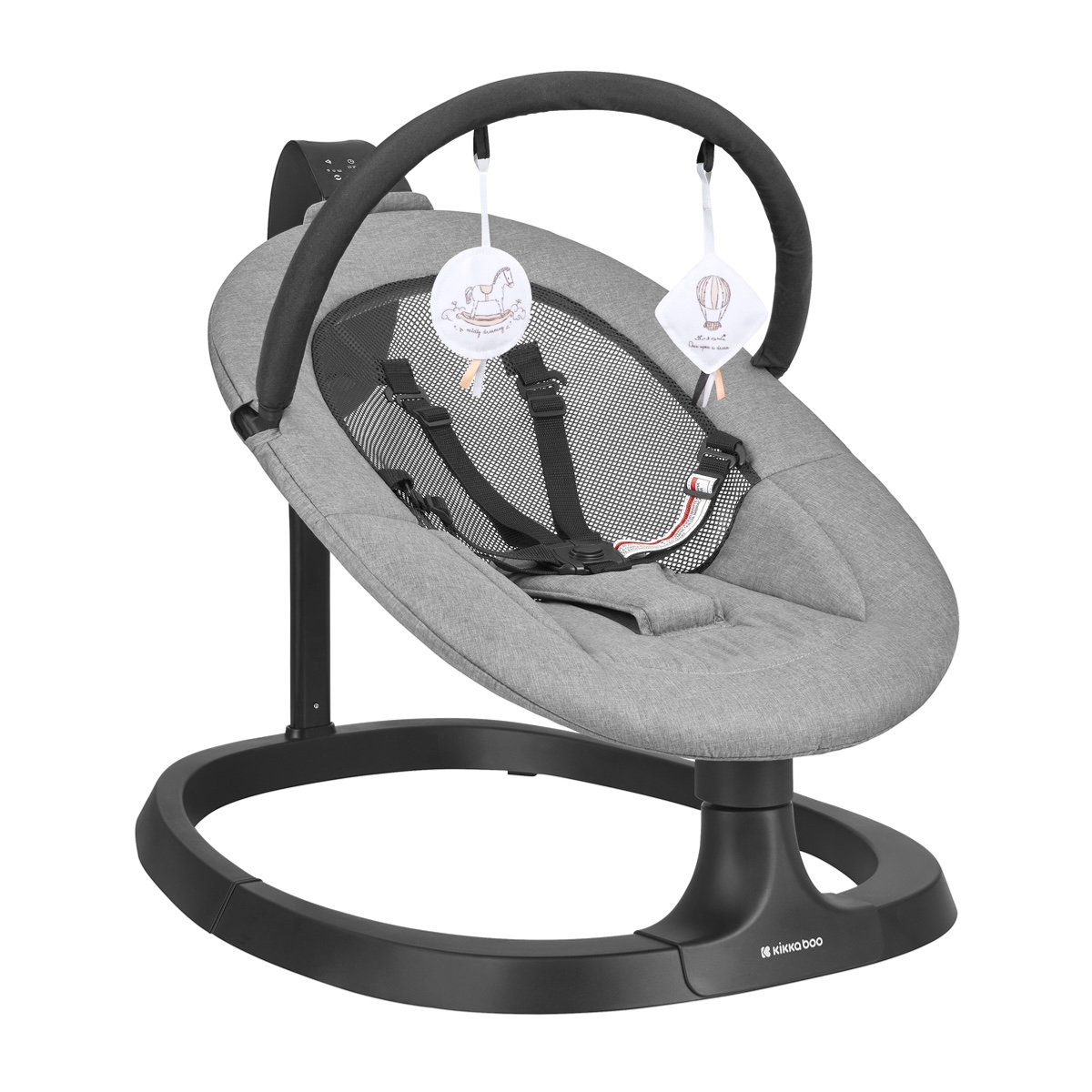 Hojdacie lehátko elektrické Zazu Grey