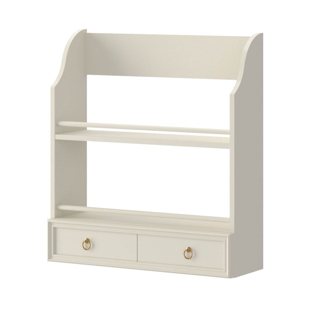 Royal latte nadčasová polica