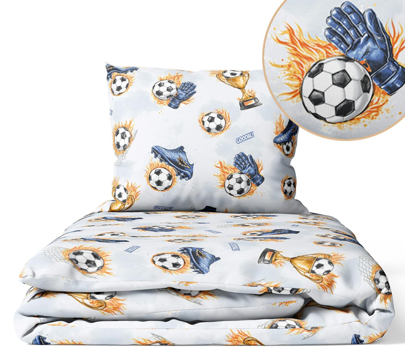 Ankras 2-dielne obliečky, Futbal