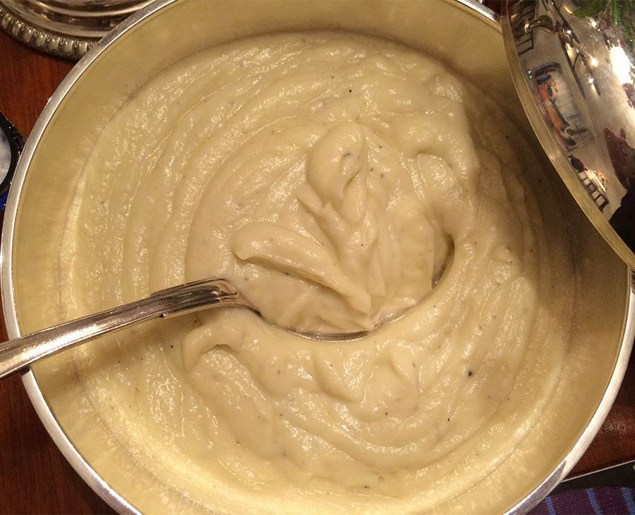 Blomkålsmousse med tryffel