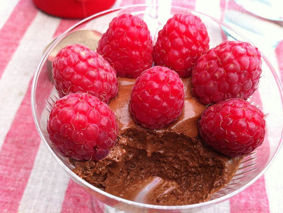 Chokladmousse – Mousse au chocolat