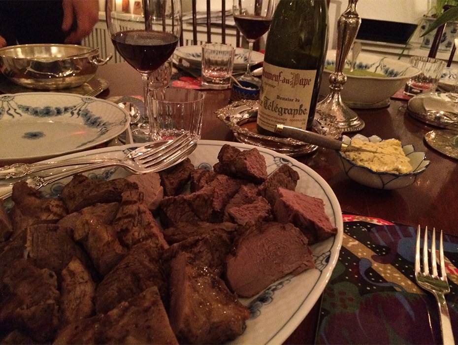 Dekonstruerad lammstek