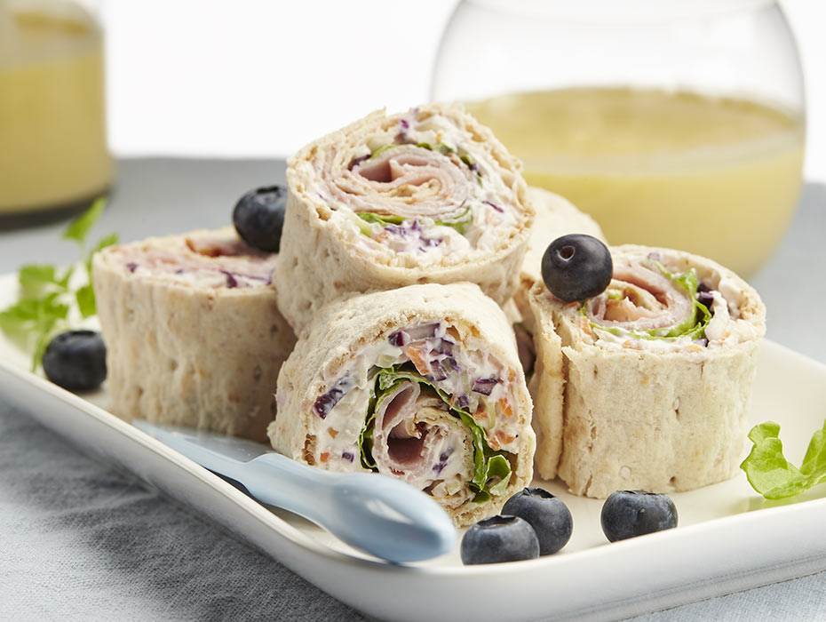 Kalkonrulle med coleslaw