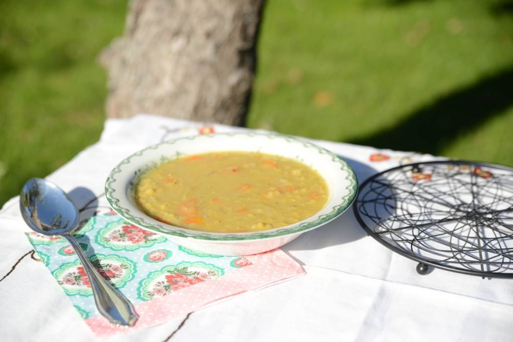 Linssoppa. Gluten- och laktosfri