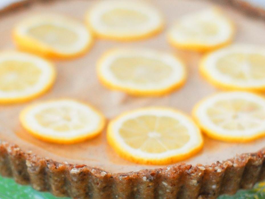 No bake Raw Citronpaj