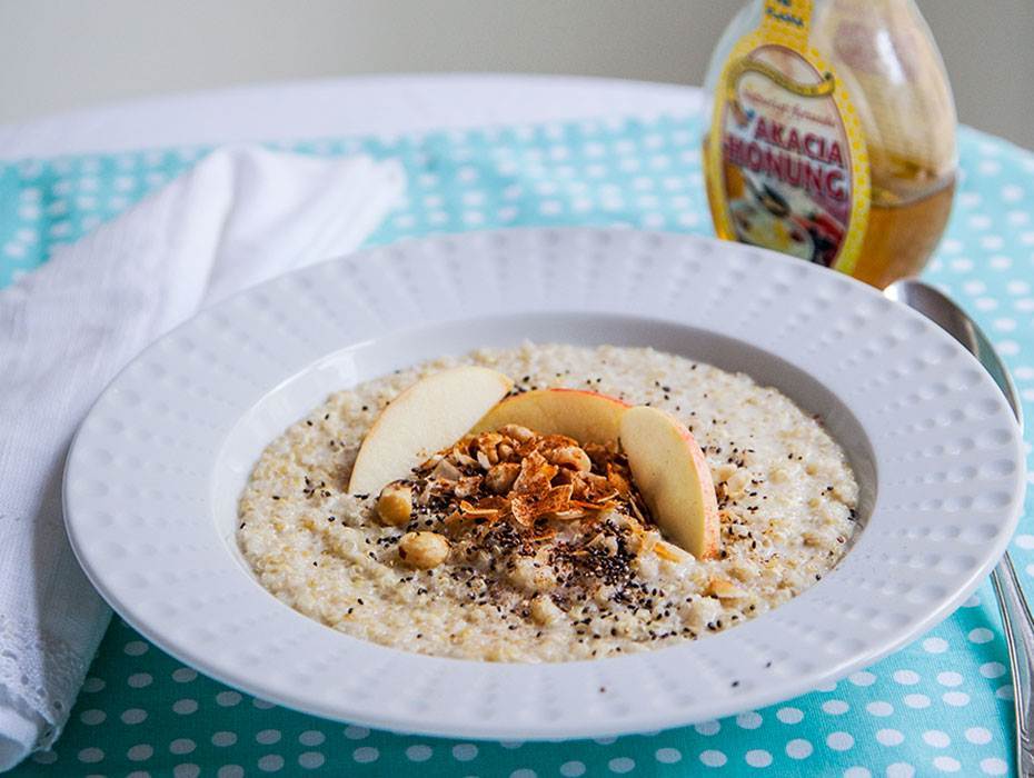 Quinoagröt med kokos