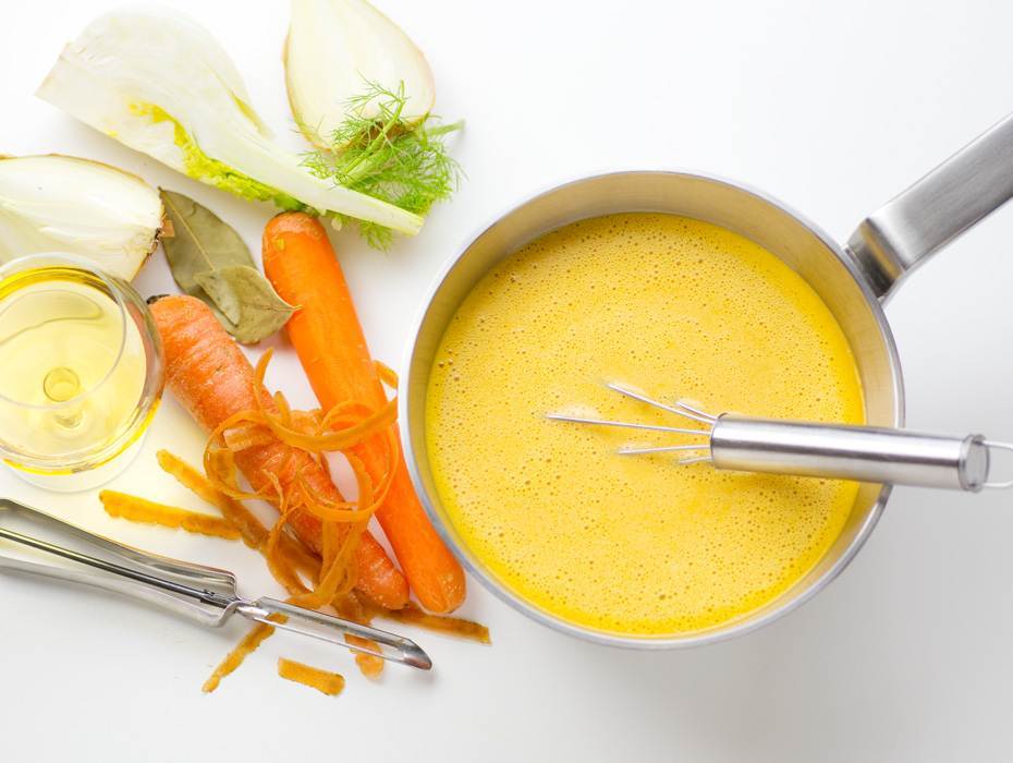 Skaldjurssås med cognac