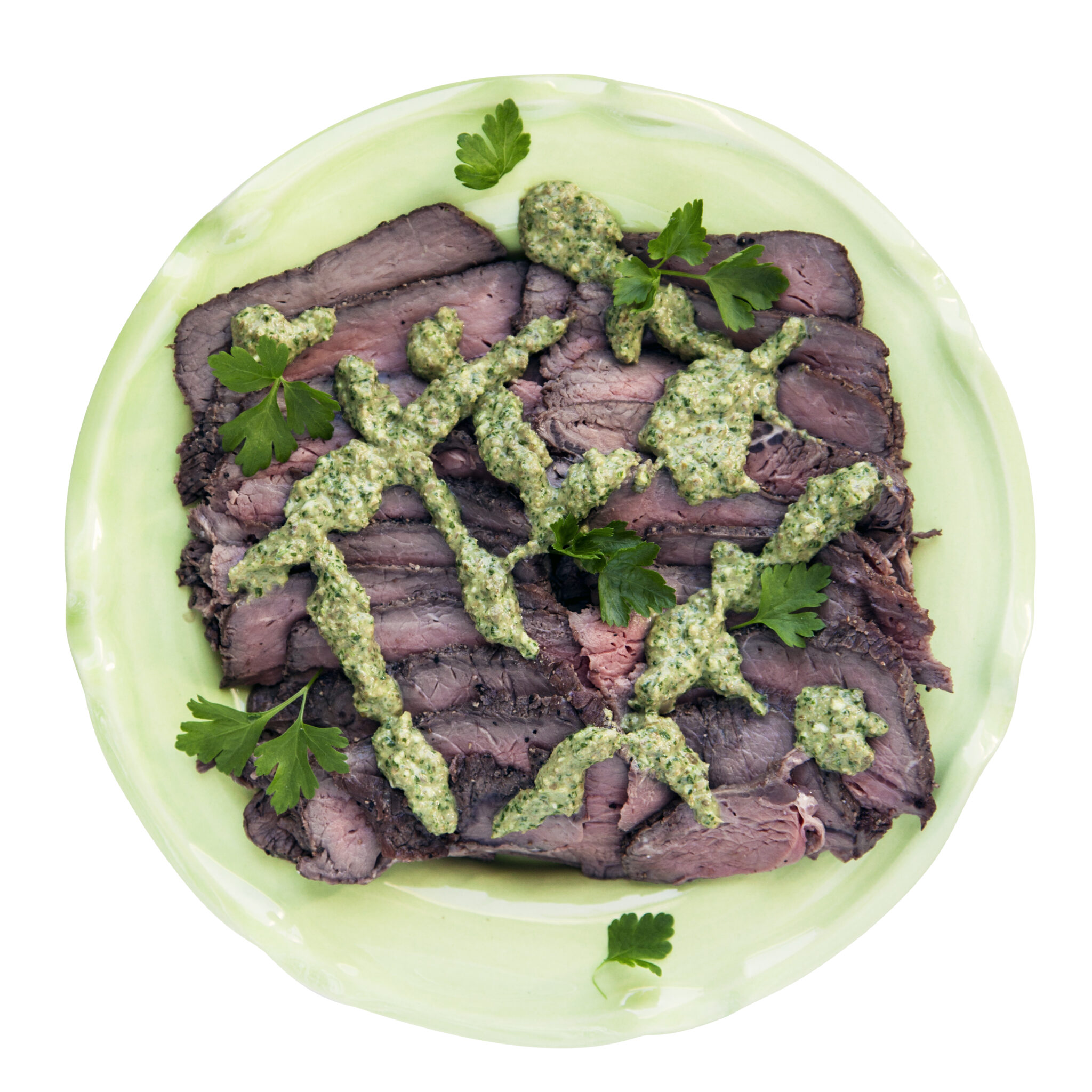 Rostbiff med salsa verde