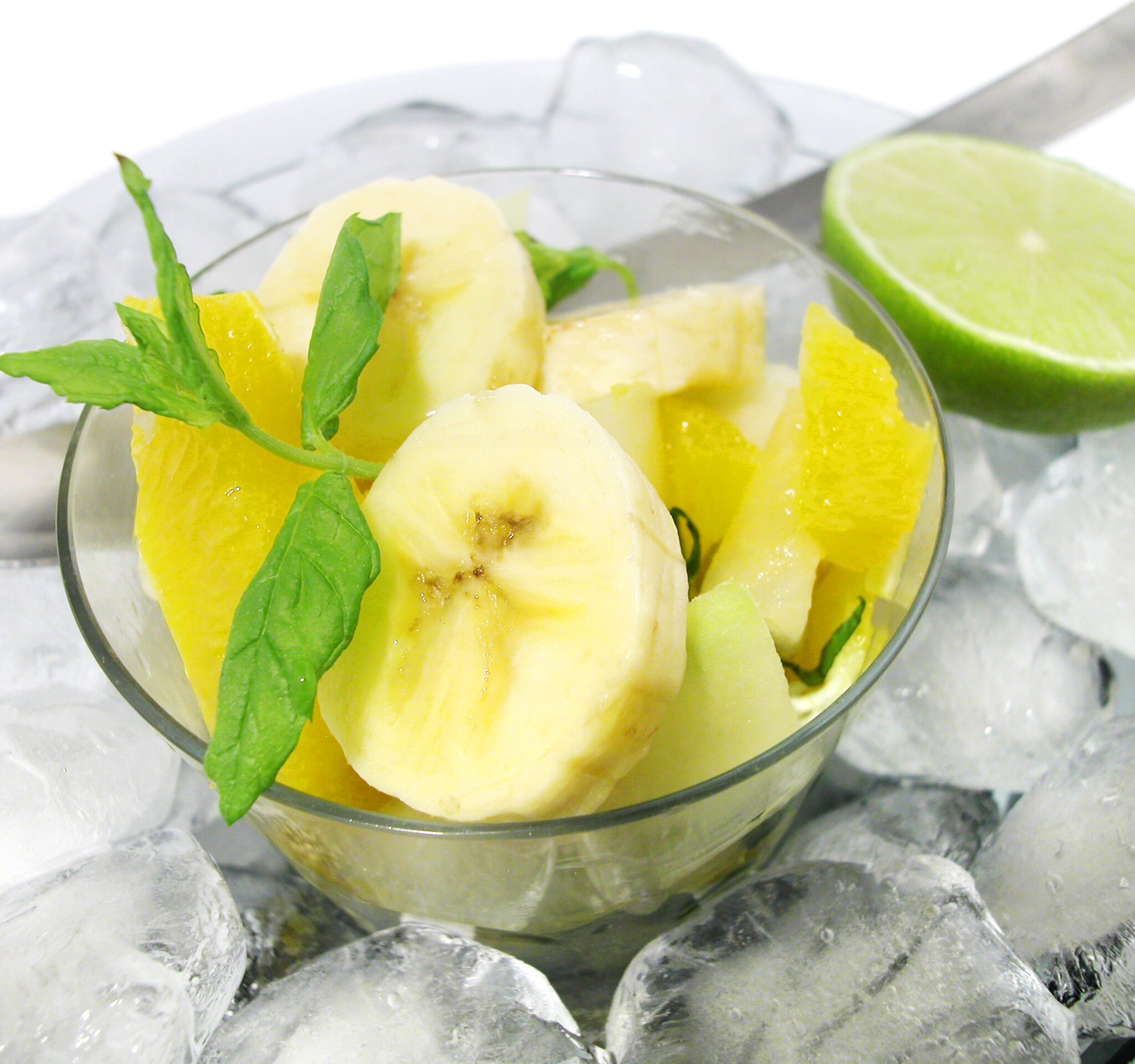Isad fruktsallad mojito
