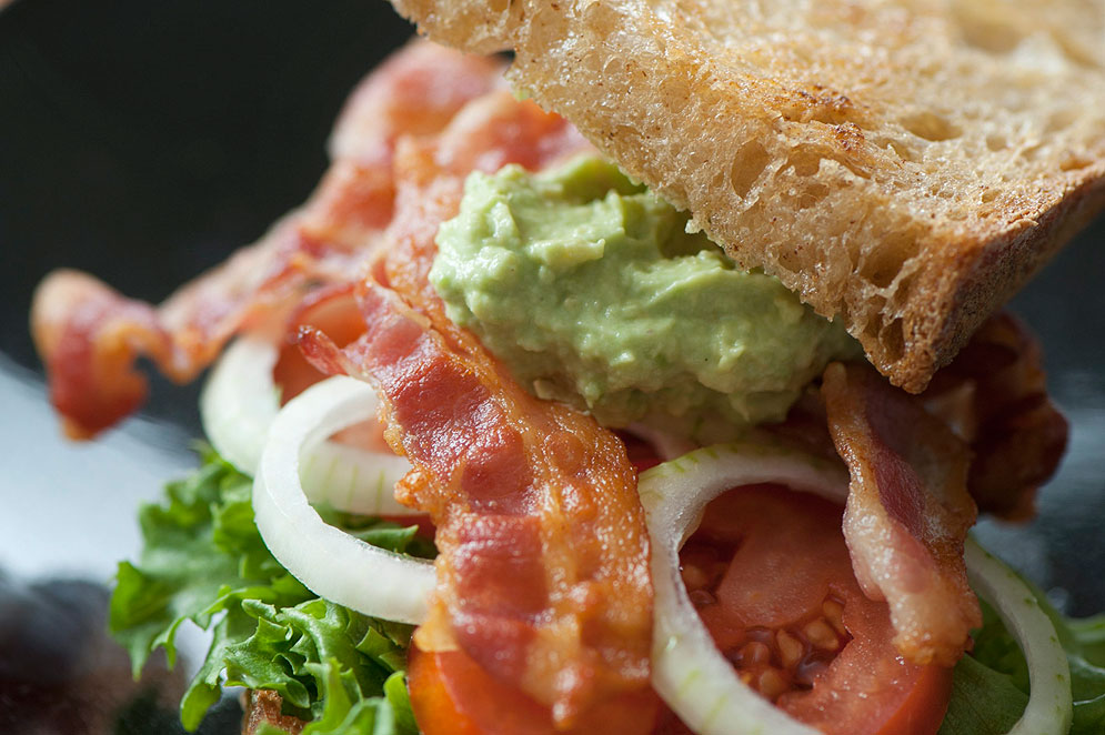 BLT med avokado