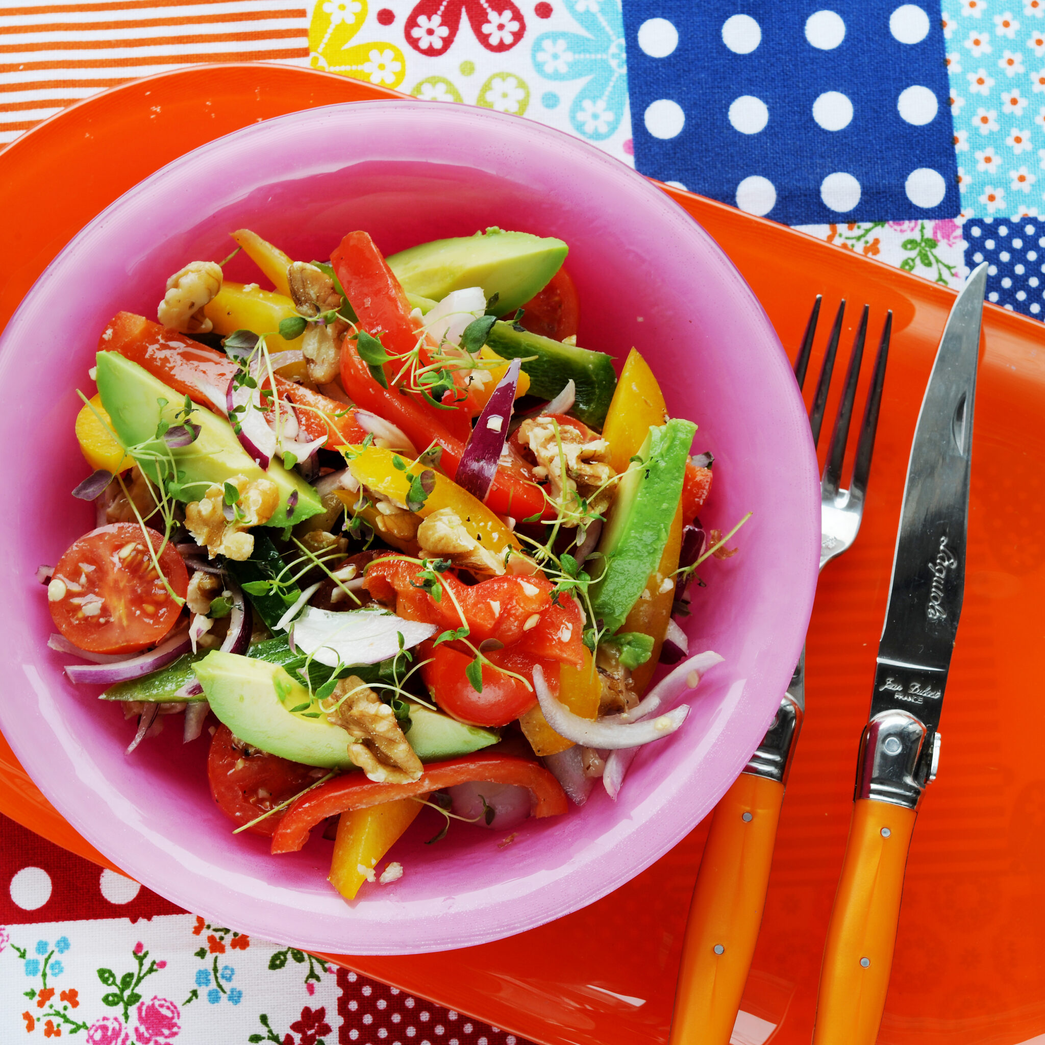 Mias vegetariska favoritsallad