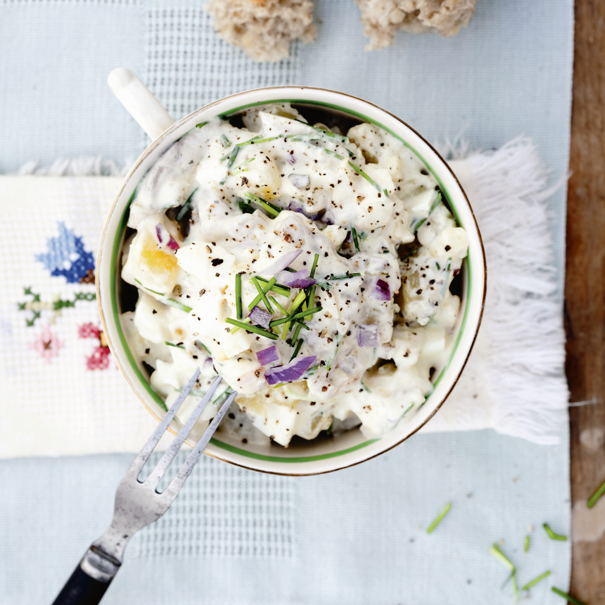 Potatissallad med sill