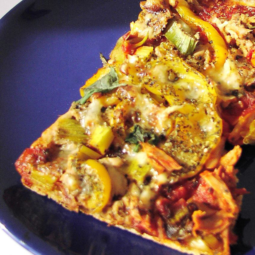 Tastelines lätta tonfiskpizza
