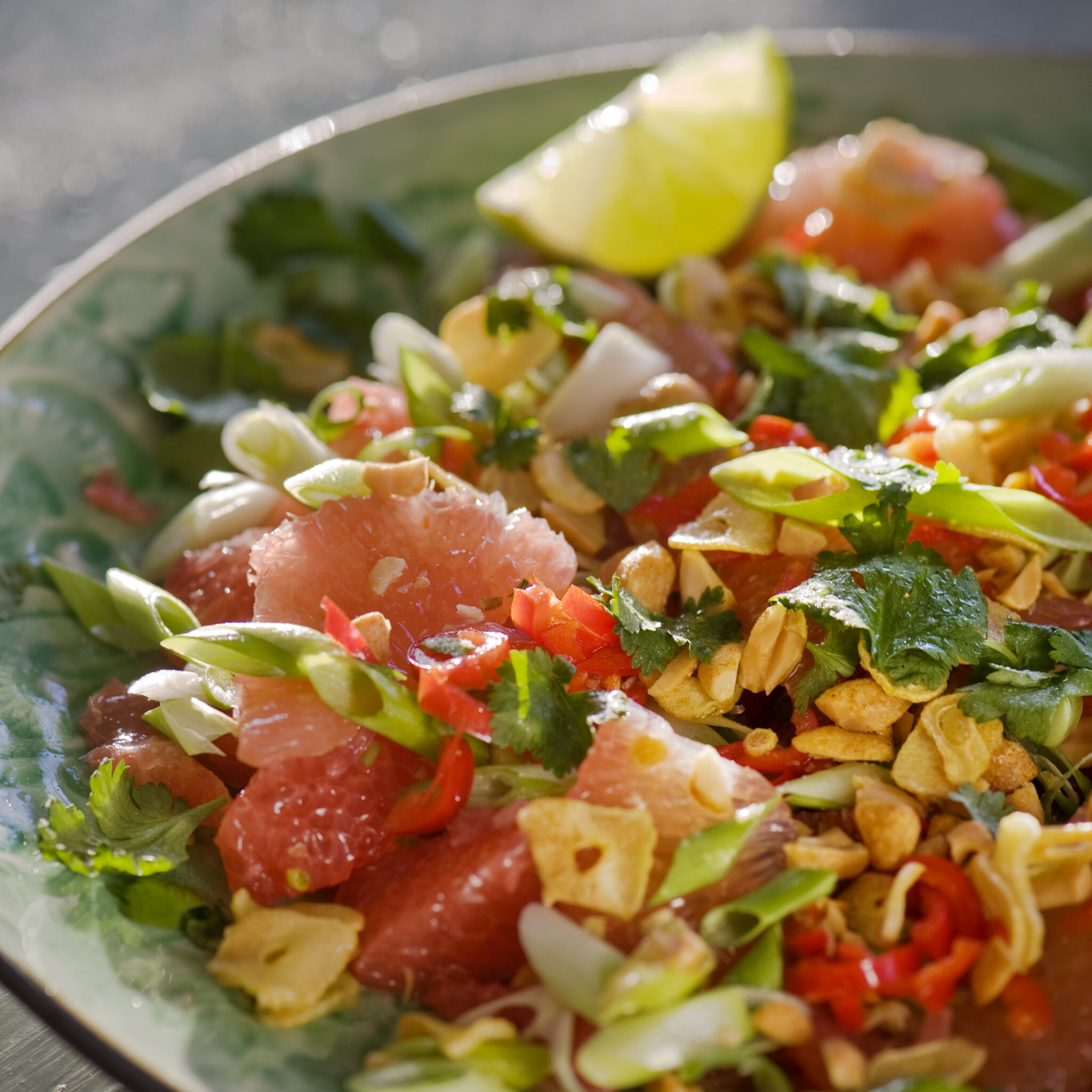 Thailändsk grapefruktsallad
