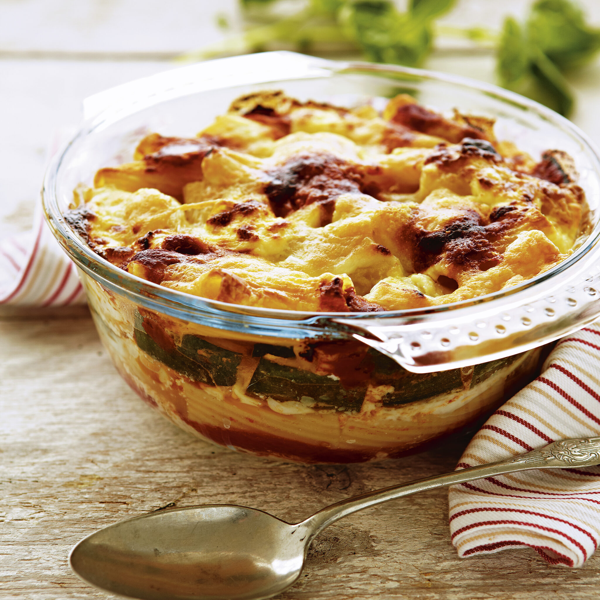 Tortiglioni al forno