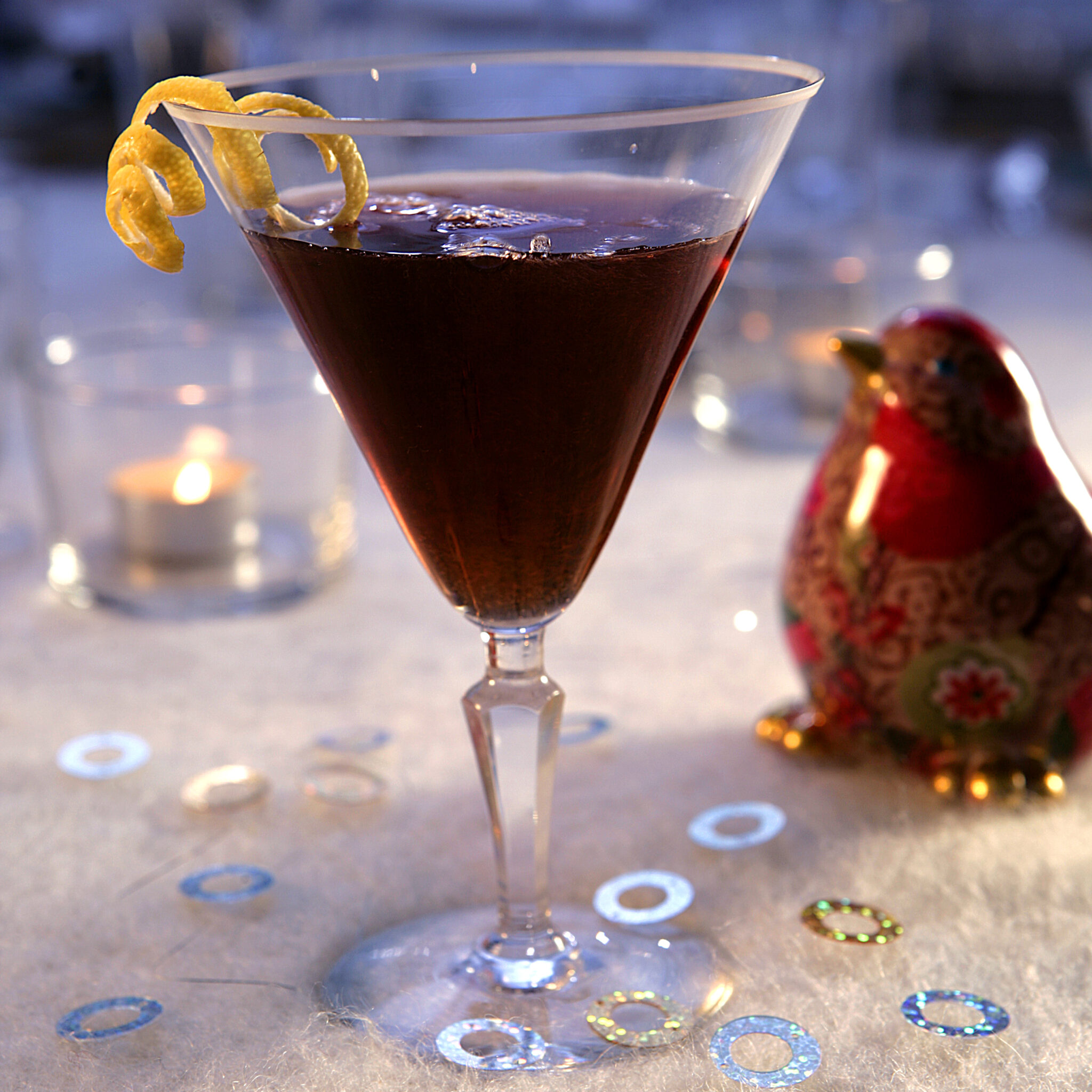 Granatäpplecocktail med ingefärssting