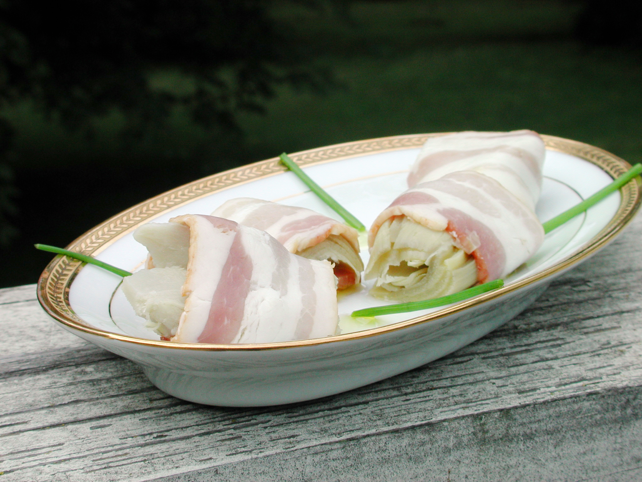 Kronärtskocka med bacon