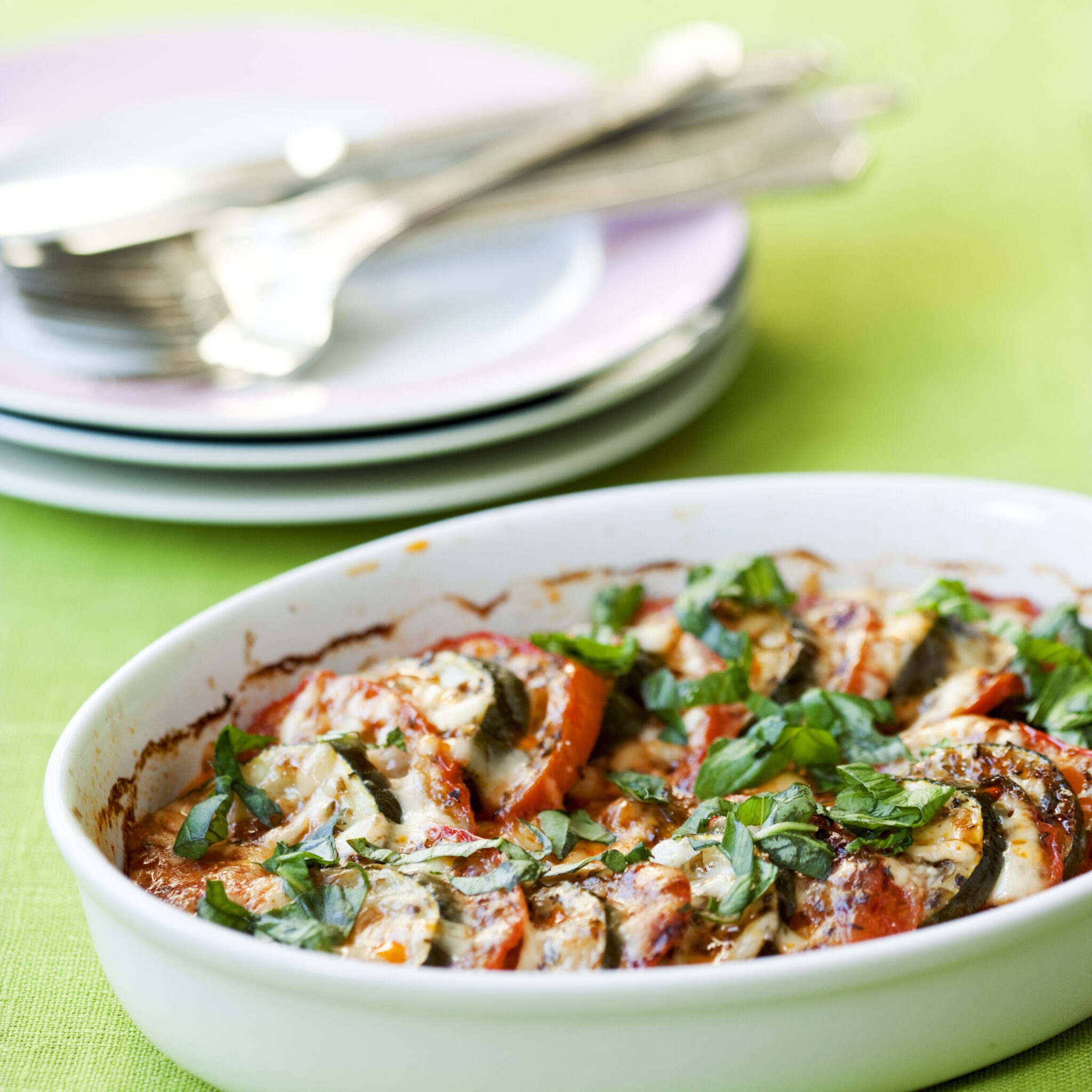 Provencalsk gratäng med fläskfärs