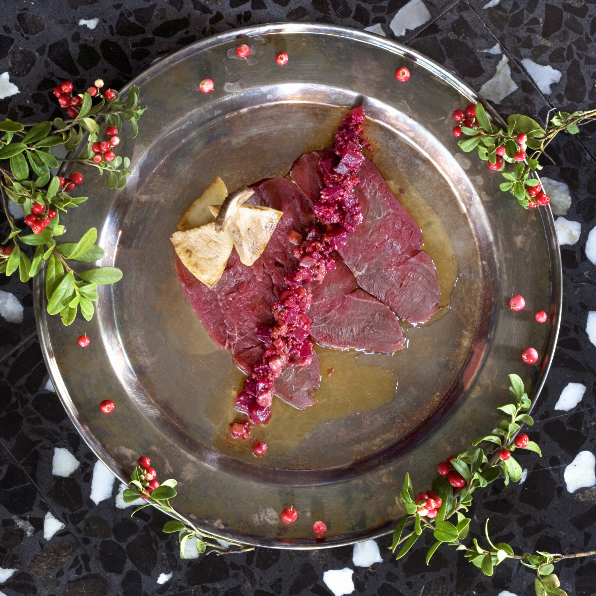 Carpaccio på suovas