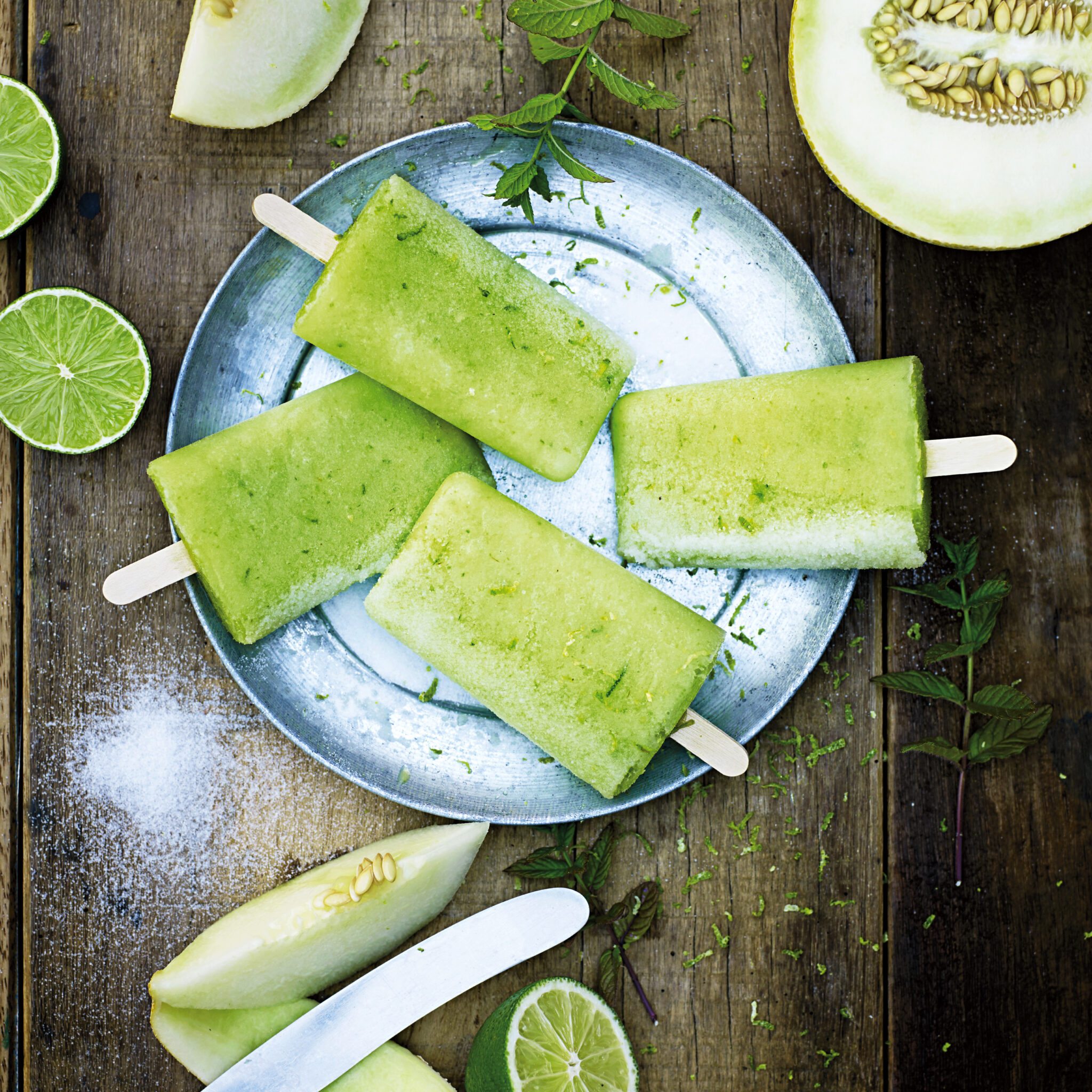 Frozen margarita på pinne