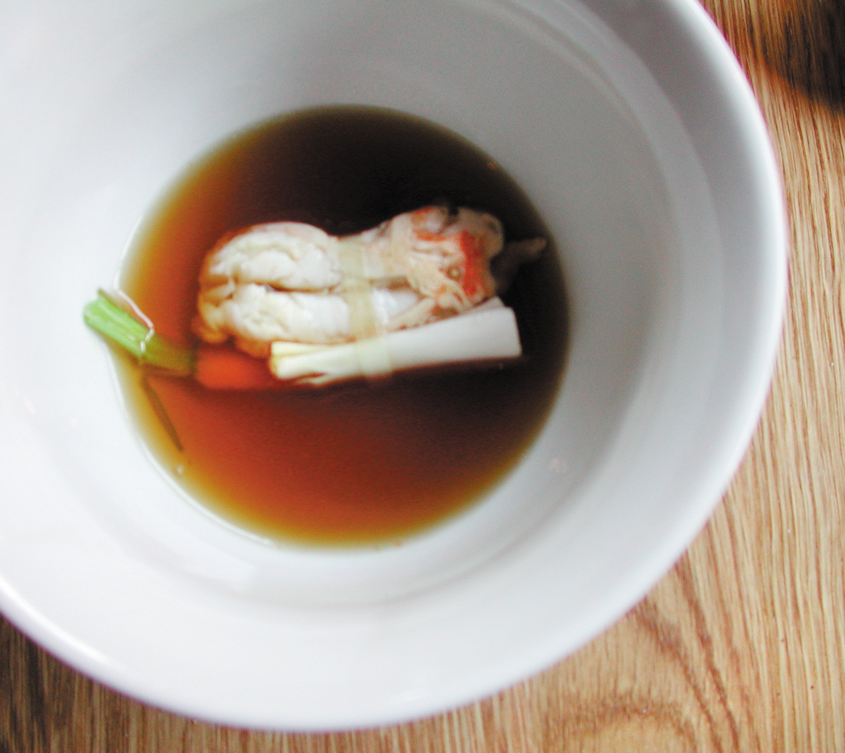 Blåmusselconsommé