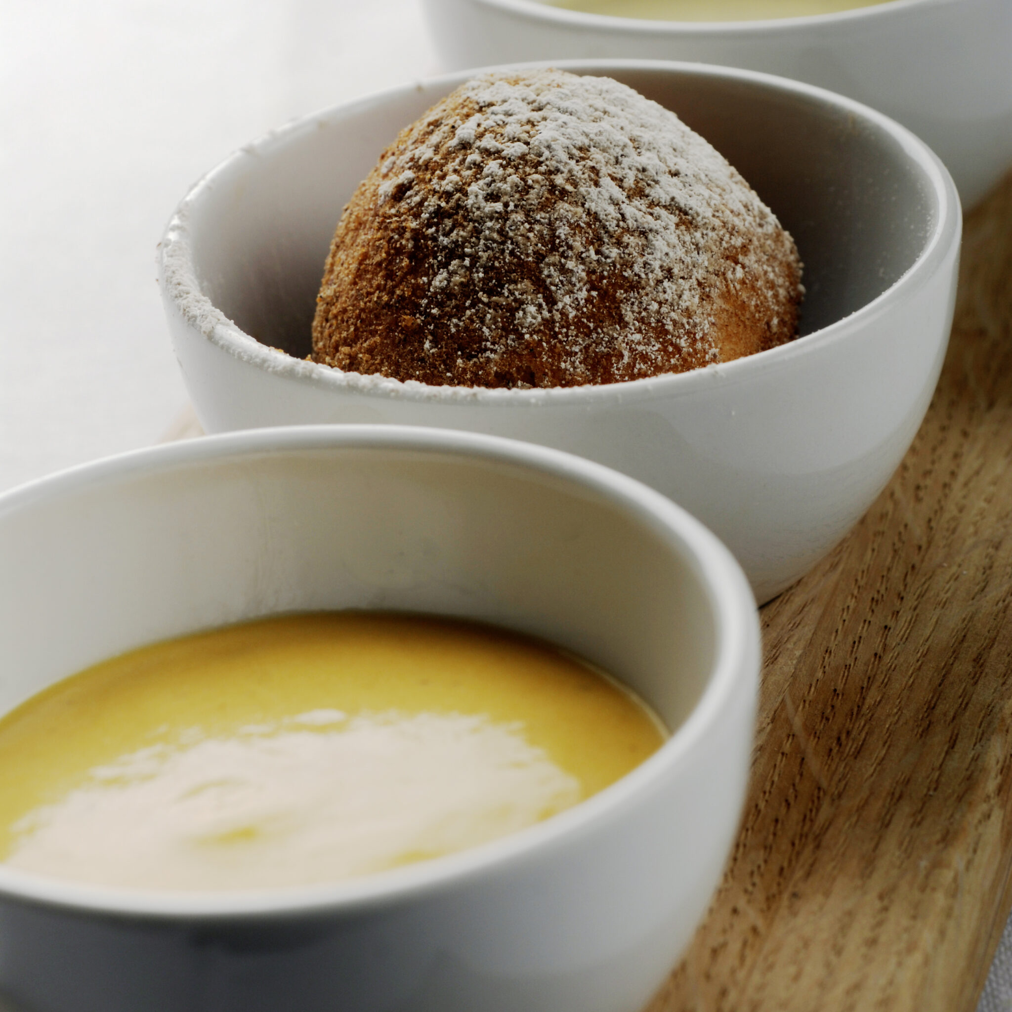 Koesisters med mango- och papayakulfi