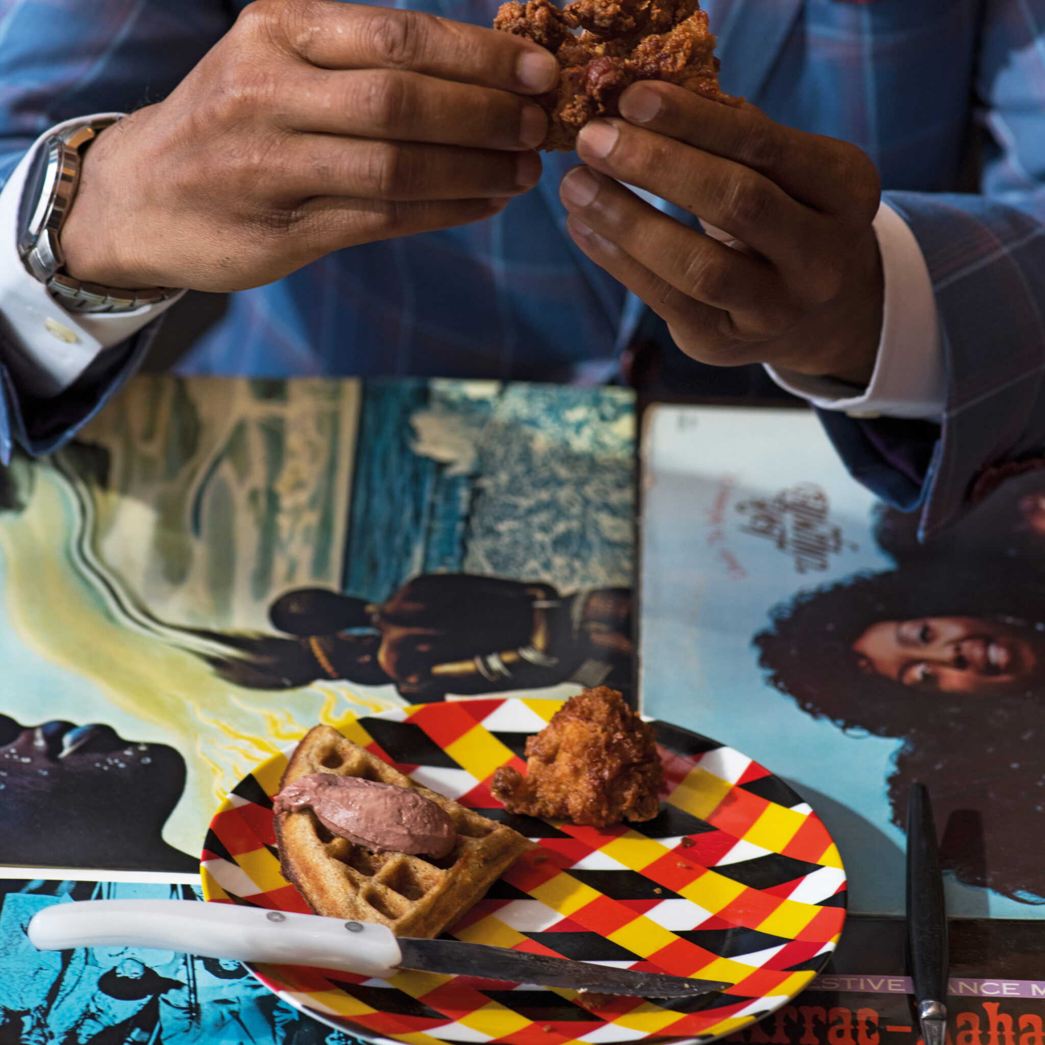 Yep, Chicken and waffles