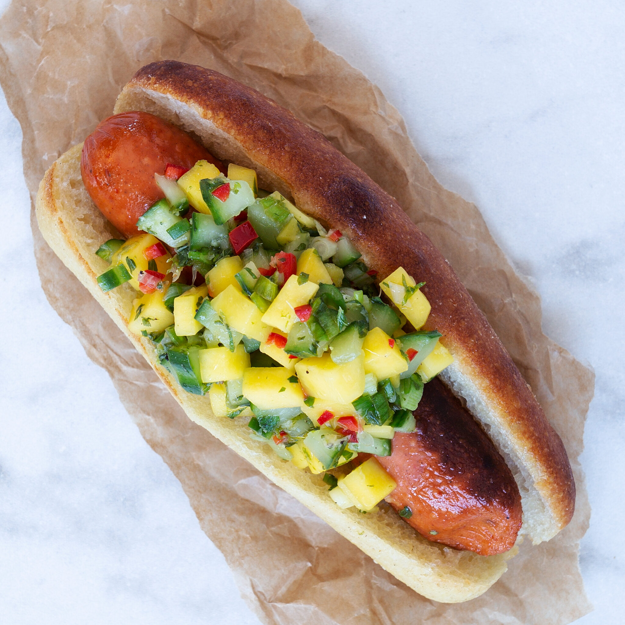 Vegochorizo asian style