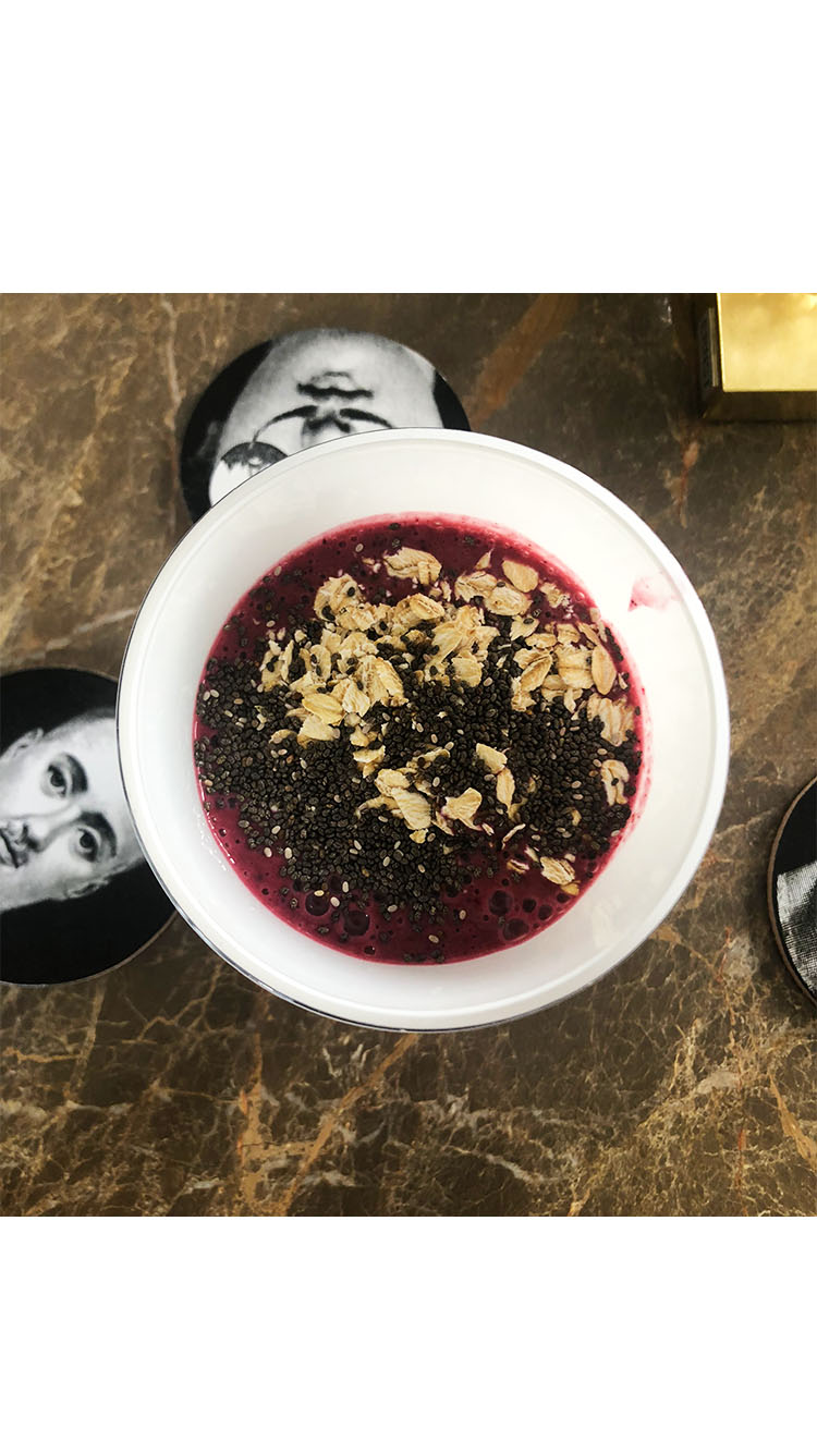 Blåbär, Lingon Smoothie
